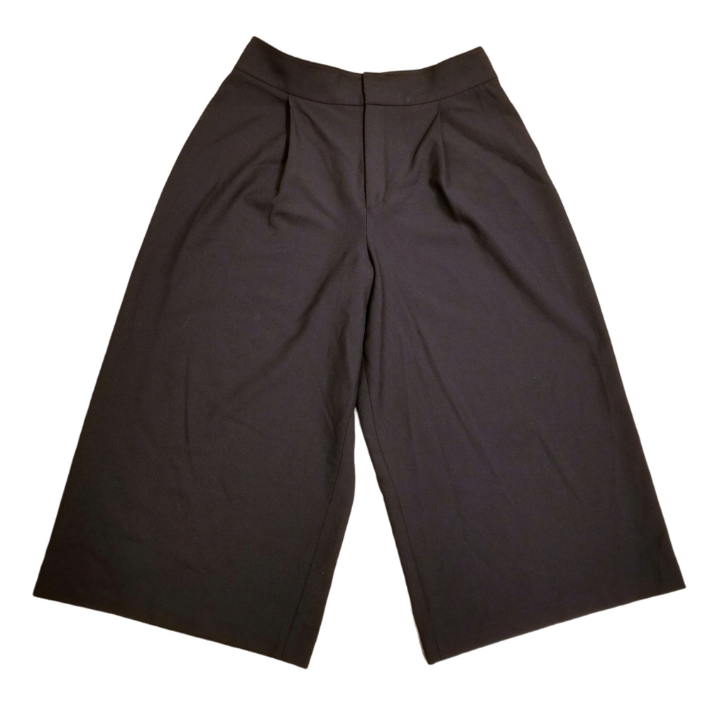 Club Monaco High Waist Wide Leg Crop Cullottes